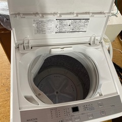 24年製‼️ MAXZEN 5K 洗濯機の画像