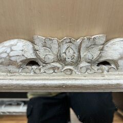 壁掛けミラー 45×60cm  アンティーク調🚚自社配送時💳代引き可🚚(現金、クレジット、スマホ決済対応)の画像