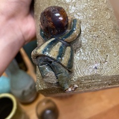 花瓶　陶器　焼き物の画像