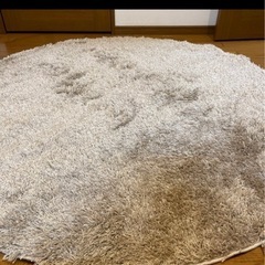 スミノエ丸ラグ•ライトベージュの画像
