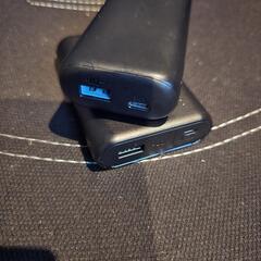 ANKER モバイルバッテリー2個の画像
