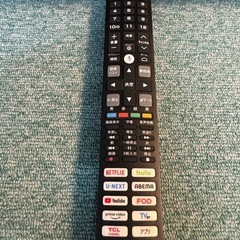 【ジャングルジャングル貝塚店】　テレビ　TV TCL 43C645 2023 43インチ　高画質　きれい　オシャレ　かわいい　貝塚　二色浜　クリーニング済み　ネトフリ　アマプラ　TVer YouTube ユーチューブ　地上波高年式　Hulu ABEMA FOD アプリ　多機能　4K スマートテレビクリア　鮮明　録画　U-NEXT チャンネル　リモコン付き　家電　音声　音声入力　スマート　部屋　家　の画像