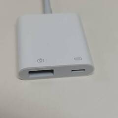 Apple Lightning USB カメラアダプター/A1619/純正の画像