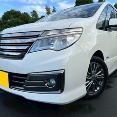 8人乗り☆ガソリン代 節約☆S-HYBRID入りました‼️26年式☆月々1.2万円〜分割払い可❗️車検2年付き！大人気☆ニッサン セレナ☆Bluetooth対応ナビ☆走行中DVD見れます☆ETC☆便利なバックカメラ☆ドラレコ付きのフル装備☆両側電動スライドドア☆ウィンカーミラー☆フル装備☆事故修復歴無し☆社外アルミ☆車内広々三列シート‼️の画像