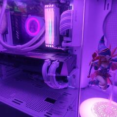 白いゲーミングpc
