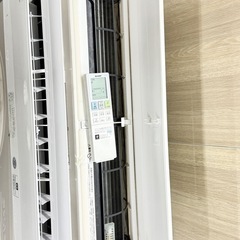 A1379🌟激安‼️14畳用シャープルームエアコンAY-G40D-W 100V 2017年製🌟の画像