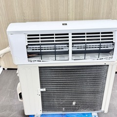 A1379🌟激安‼️14畳用シャープルームエアコンAY-G40D-W 100V 2017年製🌟の画像