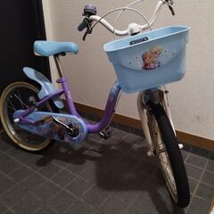 アナと雪の女王　幼児自転車の画像