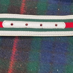 Gucci グッチ　GGロゴバックル レザーベルト　 シルバー金具 バックル GUCCI グッチ ベルト レザー レザーベルト　の画像