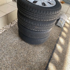 2023 年製 BRIDGESTONE NEXTRY 155/65 R14 ノマルタイヤです。４本の画像