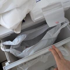すっきり収まる薄型ワイドペダルペール(2段 40L)の画像