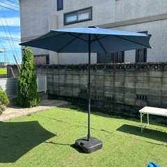 パラソル　キャンプ　バーベキュー用の画像