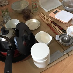一人暮らし用キッチン用品セット｜無料でお譲りしますの画像