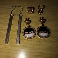 ピアス6点まとめ　ヴェルサーチ　コーチ　シルバー925の画像