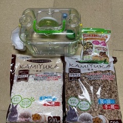 ハムスター飼育用品　まとめ売り　　の画像