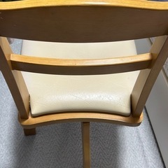 回転式　ダイニングチェア　ニトリ　✖️2の画像