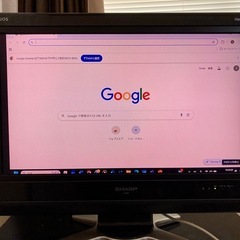 テレビ 　26インチ （パソコン用モニター使用可）の画像