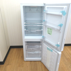 Haier ハイアール 冷蔵庫 2ドア冷凍冷蔵庫 JR-F18KS(FW) オフホワイト 右開き 内容量:175L アウトレット品 未使用品 【コンプオフ金沢野々市店】の画像