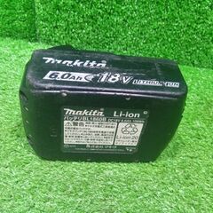 マキタ BL1860B バッテリー 充電回数166回【船橋馬込店】【店頭取引限定】【中古】管理番号：ITZMPHJD8ARSの画像