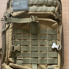 【未使用に近い】ミリタリータクティカルバックパック／サバゲー・アウトドア・防災用にも！の画像