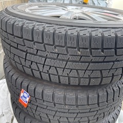 良品　ヨコハマタイヤ　スタッドレスタイヤ　185/65R15の画像