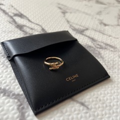セリーヌ CELINE トリオンフ  リングゴールドの画像