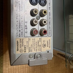 AQUOS DVD ハードディスクプレイヤー難ありの画像