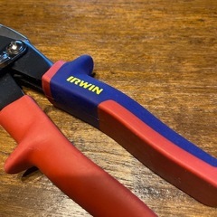 アーウィン IRWIN スニップ 左カーブ&直線切り　金切りハサミ　の画像