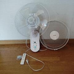壁掛け扇風機の画像