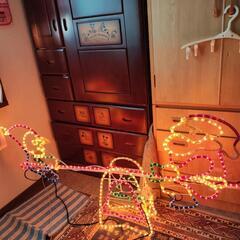 クリスマスオーナメント(シーソー)の画像