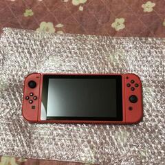 スイッチ本体キャラクターマリオ仕様の画像