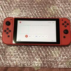 スイッチ本体キャラクターマリオ仕様の画像