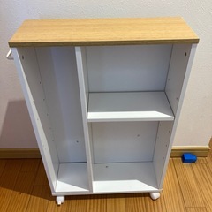 本日ご連絡無ければ処分ニトリ  トイレ収納の画像