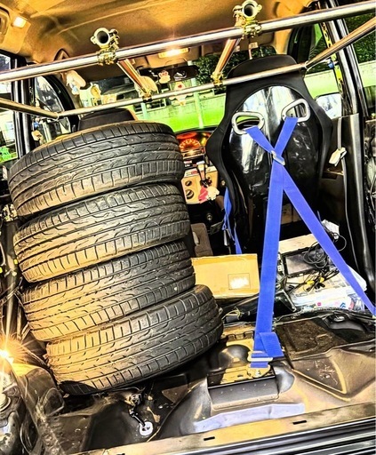 L175Sムーヴ　フルバケ　シートレール