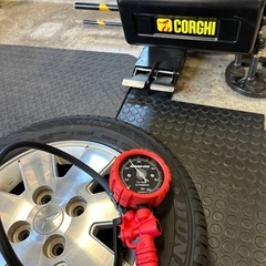 2022年製　ダンロップ　165/65R13　ダイハツ純正　アトレー　アルミホイール　8部山　良品です　4本セットの画像
