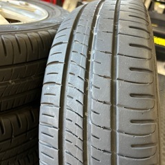 2022年製　ダンロップ　165/65R13　ダイハツ純正　アトレー　アルミホイール　8部山　良品です　4本セットの画像