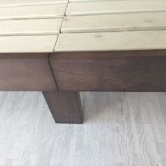 札幌市近郊の方限定！送料無料！ニトリ すのこシングルベッド カリカ3とマットレス RS03Xの画像