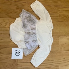 80cm　長袖ロンパースの画像