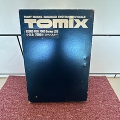 Ⓜ️商品 【土日対応】ジャンク品　TOMY(Tomix) 鉄道車輌B ook型　小田急線　7,000形　ロマンスカー　ミニプラ　N-SCAlE 現状渡し　　07-19-07 の画像