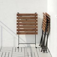 【IKEA】TÄRNÖ テルノー  テーブル＆チェア2脚 屋外用の画像
