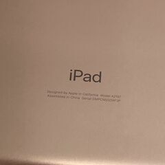 【Wi-Fiモデル】iPad 第7世代/32GB/A2197（MW762J/A）の画像