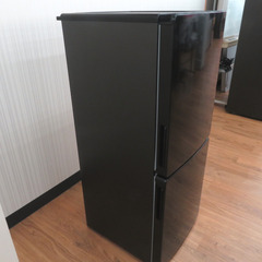 Haier ハイアール 冷蔵庫 148L 右開き 2ドア冷凍冷蔵庫 アウトレット品 JR-F15KS(K) 未使用品 【コンプオフ金沢野々市店】の画像