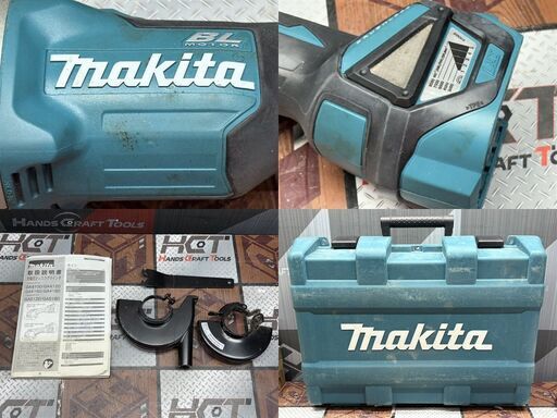 【中古】マキタ Makita GA412DZ 充電式ディスクグラインダ ケース付き【ハンズクラフト佐賀】