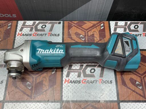 【中古】マキタ Makita GA412DZ 充電式ディスクグラインダ ケース付き【ハンズクラフト佐賀】
