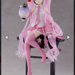 初音ミク　桜ミク　フィギュアの画像
