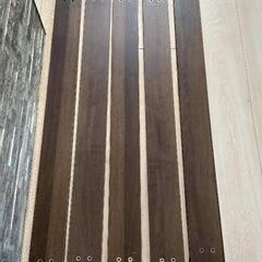 セミダブル ロータイプベッド マットレス付の画像