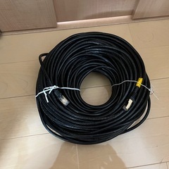 LANケーブル    黒  　約35mの画像