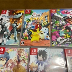 Switch ソフト まとめ売りの画像