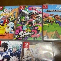 Switch ソフト まとめ売りの画像
