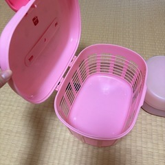 キティちゃん　大きなお弁当箱&ケース　の画像
